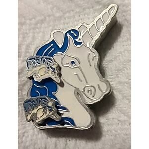 Unicorn Jewelry Box Set Earrings Pin Torino Trinket Pewter Gift Vintage